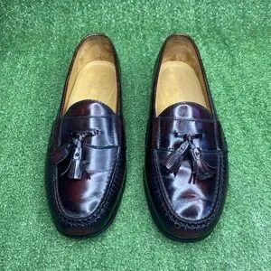 Cole Haan C06588 Pinch Air Tassel Leather Burgundy Loafer Shoes Men\'s US 9 M US Cole Haan | Shoes | Cole Haan C6588 Pinch Air Tassel Leather  main image 2